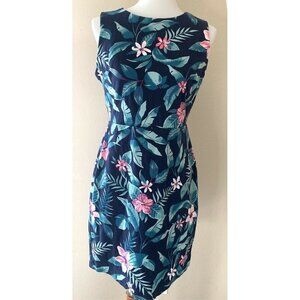 Old Navy Floral Print Sleeveless Sheath Dress